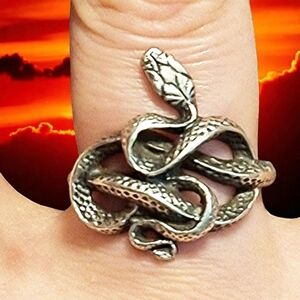 ✨️Sterling Silve Serpent Snake Cobra Ring!